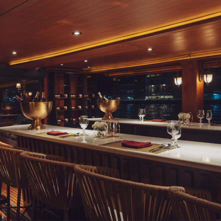 Most Luxury bar bangkok pruek cruise